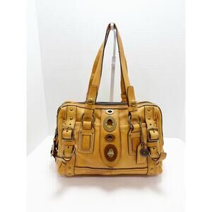 Coach Legacy Satchel Shoulder Bag CamelTan 65th Anniversary *Flawed please read*